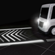 Illustration for article titled Mitsubishi Is Developing Projector Turn Signals To Give Early Warning to Pedestrians and Drivers